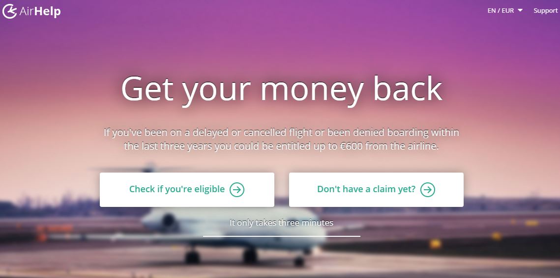 Zillionize Invests in AirHelp – An Online Legal Solution to Get Money Back on Delayed or Cancelled Flights