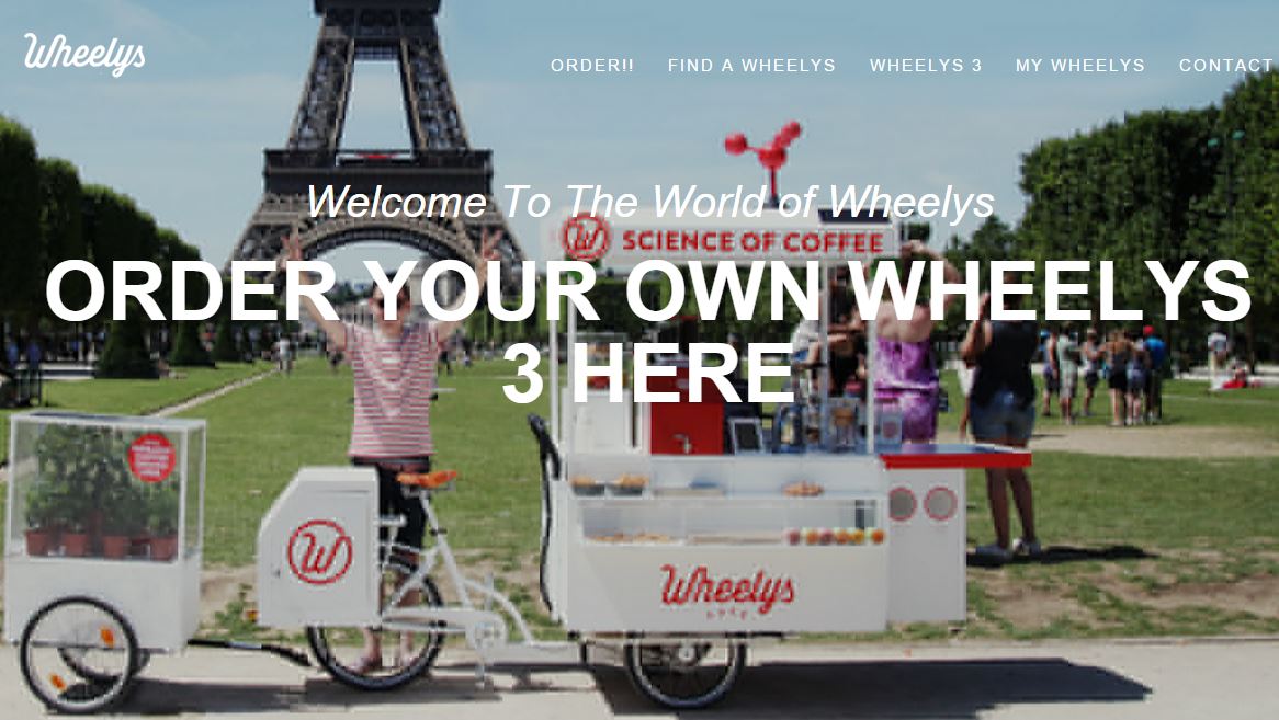 Wheely’s - Your Portable Yet Inexpensive Multi-Purpose Café on the Wheels